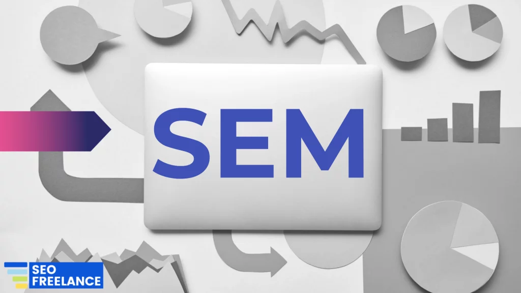 Search engine marketing illustration