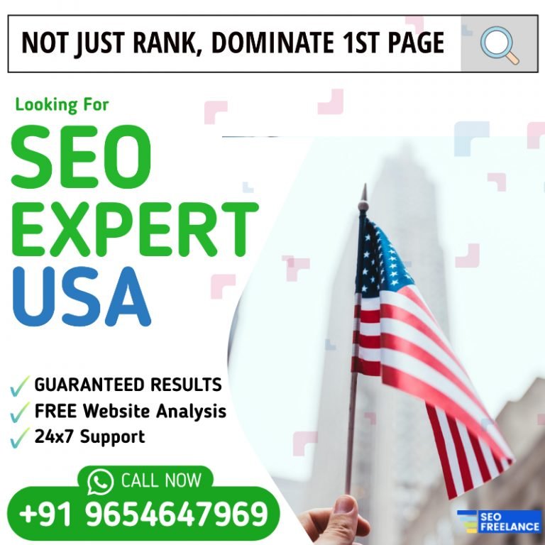 SEO Expert USA Best Consultant Freelancer in US [100% Rank]