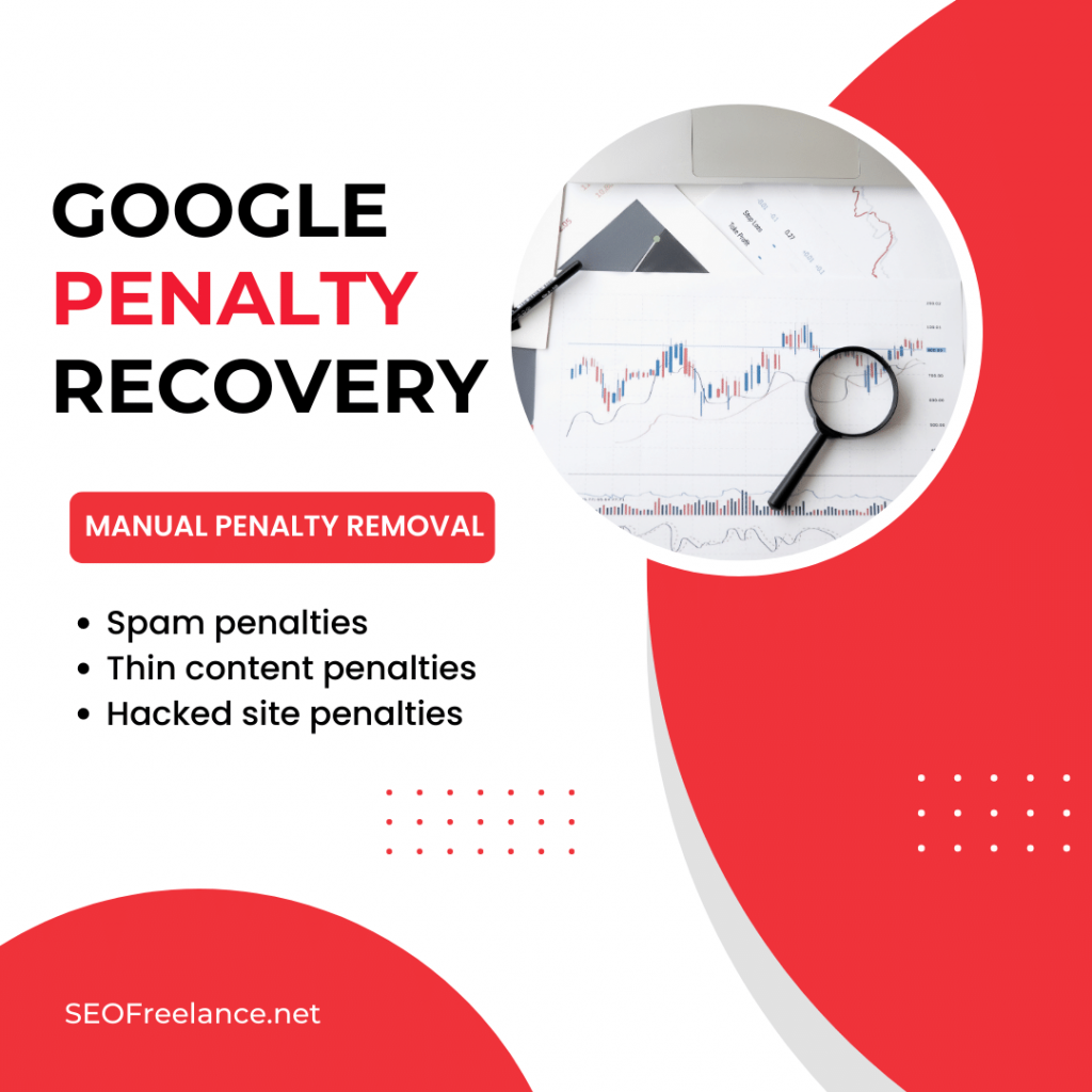 Google penalty recovery service